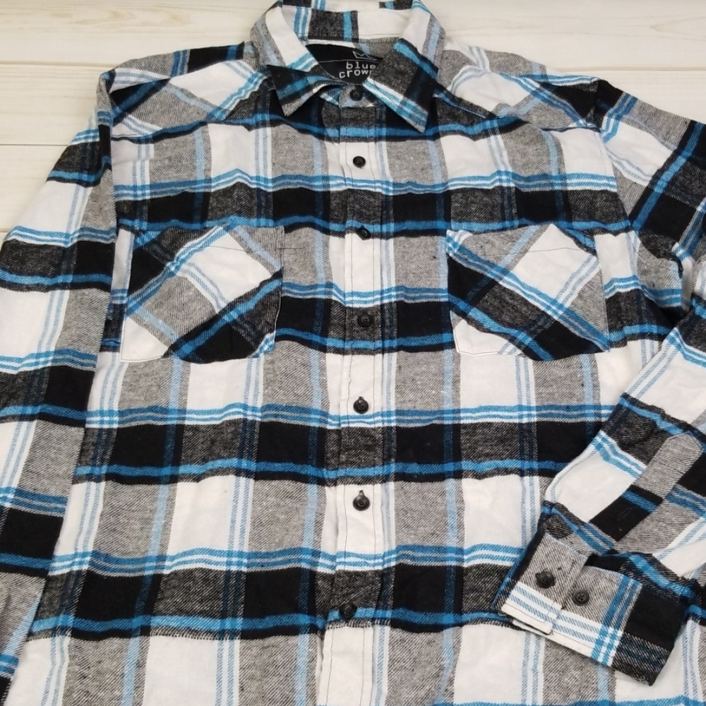 Blue Crown button down shirt